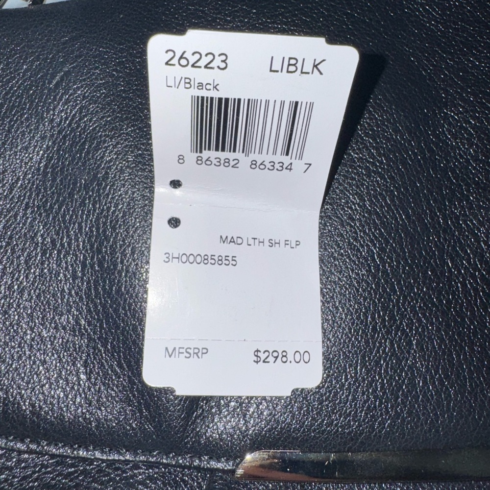 Coach Black Leather Shoulder Bag - Picture 8 of 9
